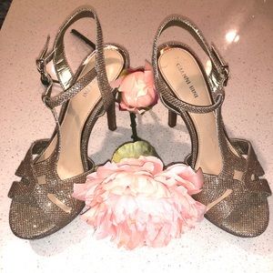 Gold Gianni Bini High Heels!  Like new!